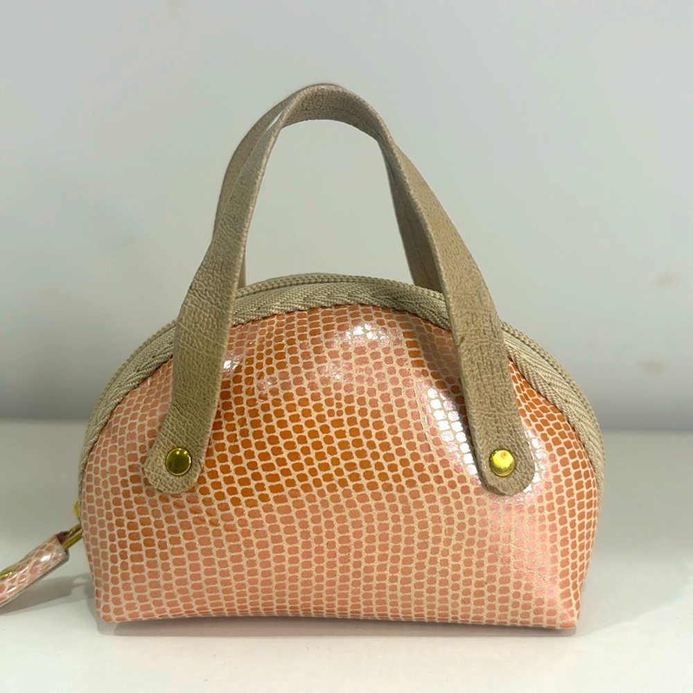 coin bag cow leather